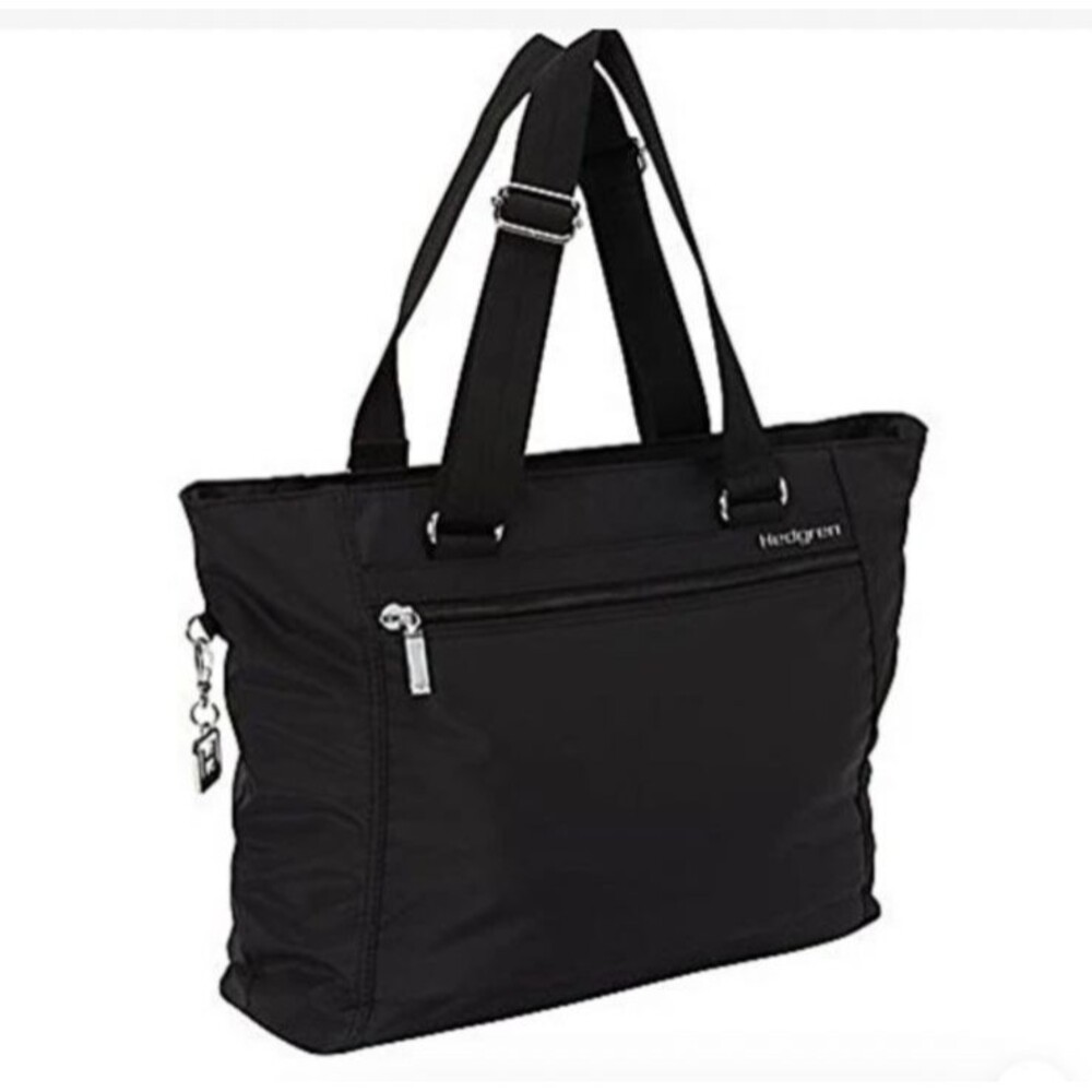 Hedgren Eveline Tote Black Travel Work Laptop Waterproof